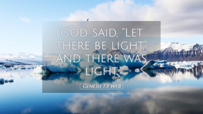 Picture 05 - Genesis 1:3 WEB Desktop Wallpaper - God said, 