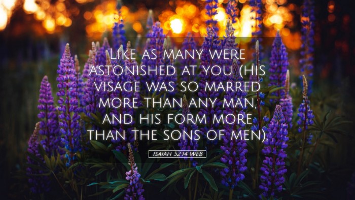 Picture 05 - Isaiah 52:14 WEB Desktop Wallpaper - Like as many were astonished at you (his visage - Desktop Bible Verse Wallpaper