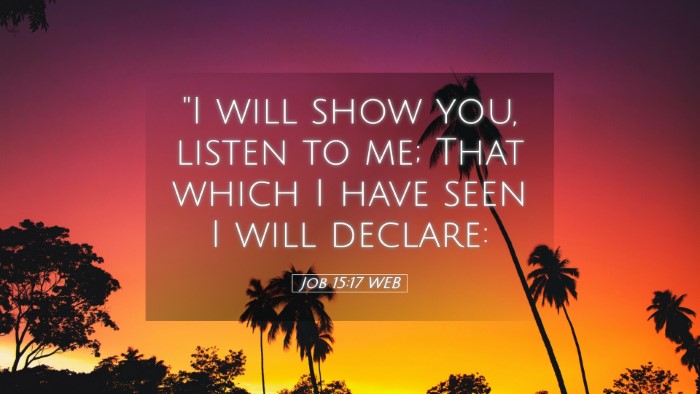 Picture 05 - Job 15:17 WEB Desktop Wallpaper - 