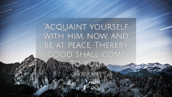 Picture 05 - Job 22:21 WEB Desktop Wallpaper - 