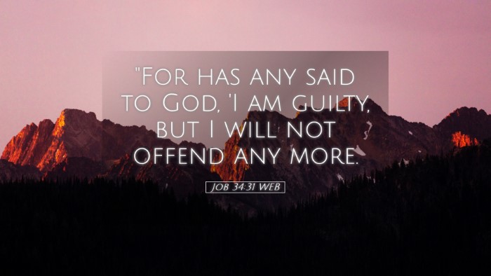 Picture 05 - Job 34:31 WEB Desktop Wallpaper - 