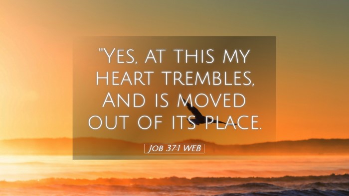 Picture 05 - Job 37:1 WEB Desktop Wallpaper - 