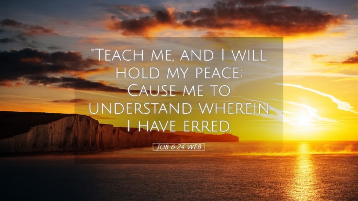 Picture 05 - Job 6:24 WEB Desktop Wallpaper - 