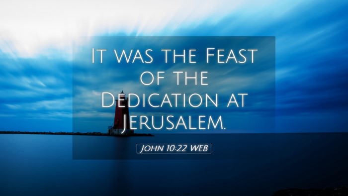 Picture 05 - John 10:22 WEB Desktop Wallpaper - It was the Feast of the Dedication at - Desktop Bible Verse Wallpaper