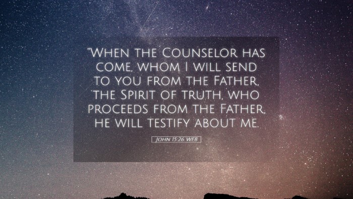 Picture 05 - John 15:26 WEB Desktop Wallpaper - 
