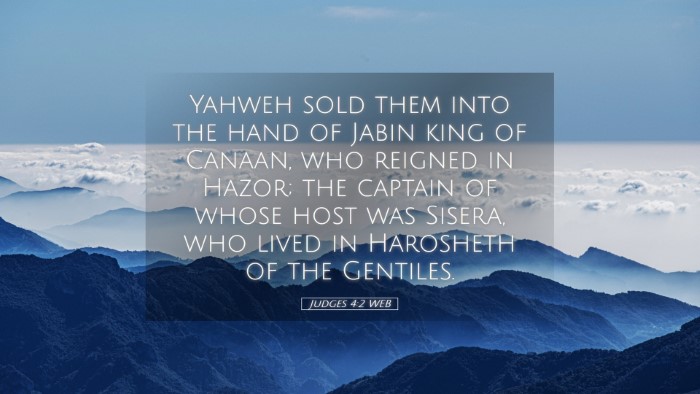Picture 05 - Judges 4:2 WEB Desktop Wallpaper - Yahweh sold them into the hand of Jabin king of - Desktop Bible Verse Wallpaper