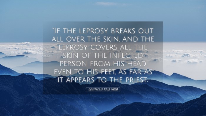 Picture 05 - Leviticus 13:12 WEB Desktop Wallpaper - 