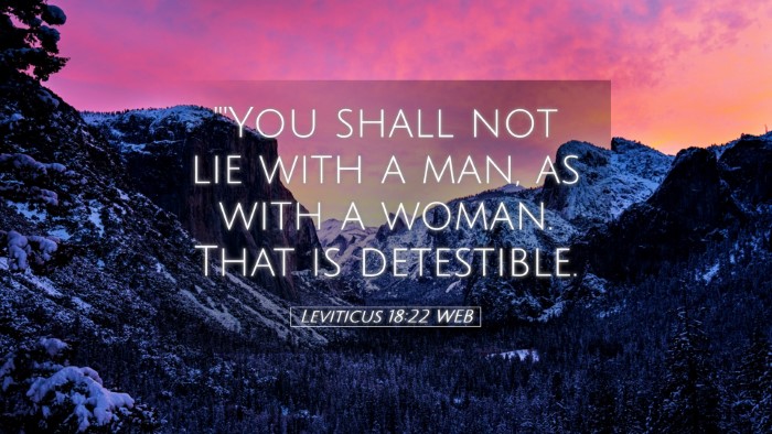 Picture 05 - Leviticus 18:22 WEB Desktop Wallpaper - 