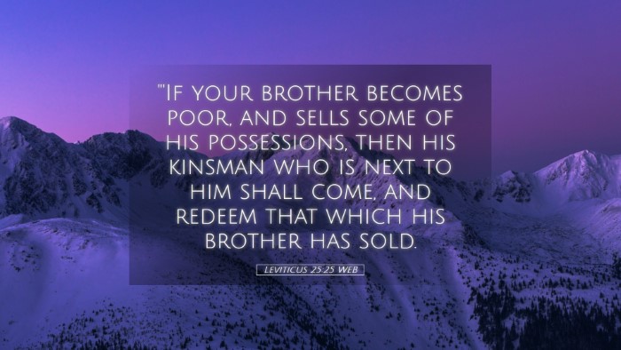 Picture 05 - Leviticus 25:25 WEB Desktop Wallpaper - 