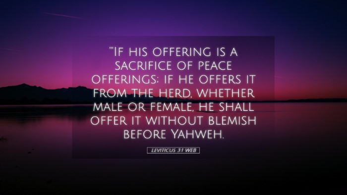 Picture 05 - Leviticus 3:1 WEB Desktop Wallpaper - 