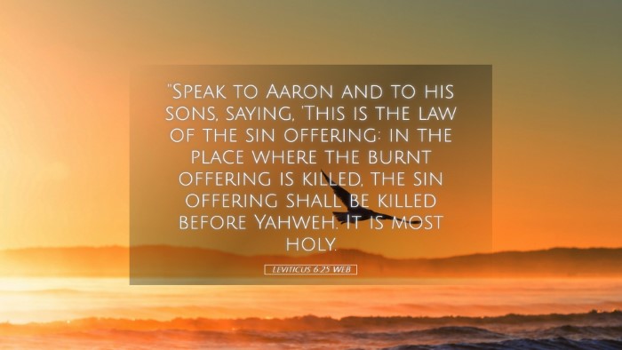 Picture 05 - Leviticus 6:25 WEB Desktop Wallpaper - 