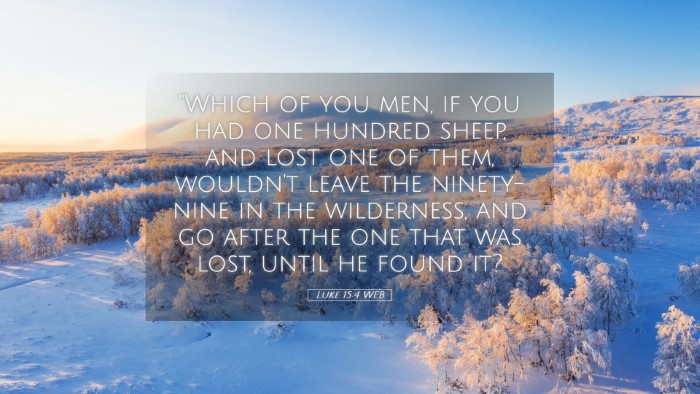 Picture 05 - Luke 15:4 WEB Desktop Wallpaper - 