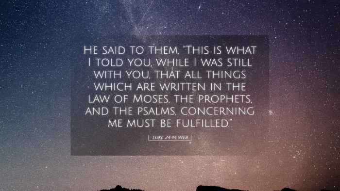 Picture 05 - Luke 24:44 WEB Desktop Wallpaper - He said to them, 