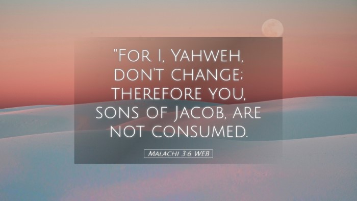 Picture 05 - Malachi 3:6 WEB Desktop Wallpaper - 
