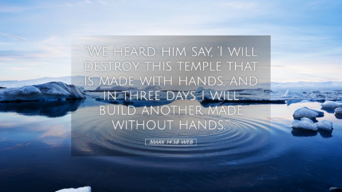 Picture 05 - Mark 14:58 WEB Desktop Wallpaper - 