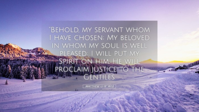 Picture 05 - Matthew 12:18 WEB Desktop Wallpaper - 