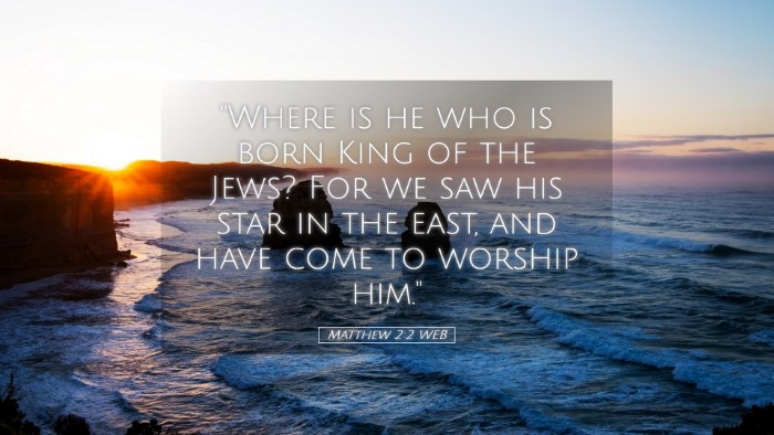 Picture 05 - Matthew 2:2 WEB Desktop Wallpaper - 