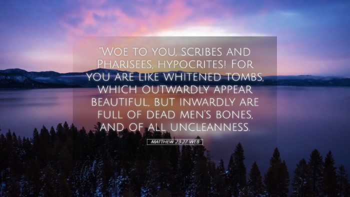 Picture 05 - Matthew 23:27 WEB Desktop Wallpaper - 