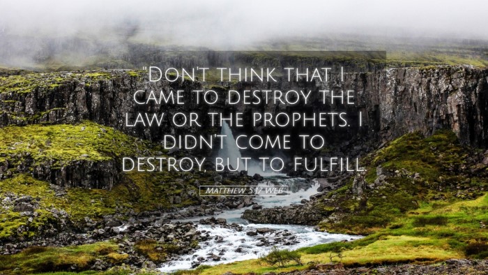 Picture 05 - Matthew 5:17 WEB Desktop Wallpaper - 