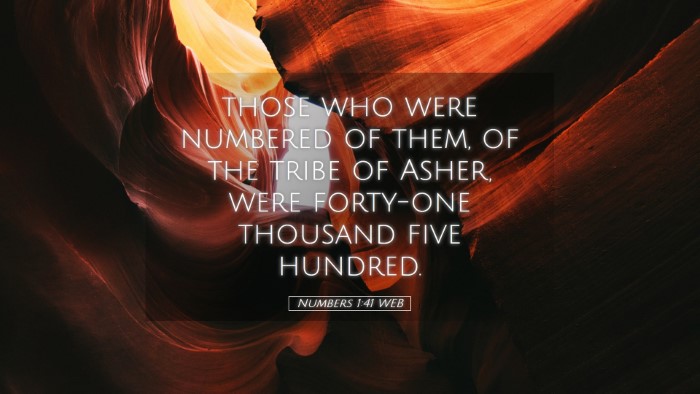 Picture 05 - Numbers 1:41 WEB Desktop Wallpaper - those who were numbered of them, of the tribe of - Desktop Bible Verse Wallpaper