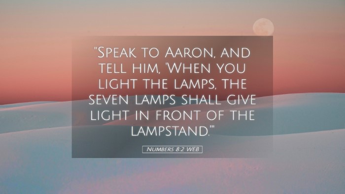 Picture 05 - Numbers 8:2 WEB Desktop Wallpaper - 