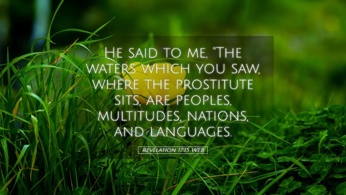 Picture 05 - Revelation 17:15 WEB Desktop Wallpaper - He said to me, 