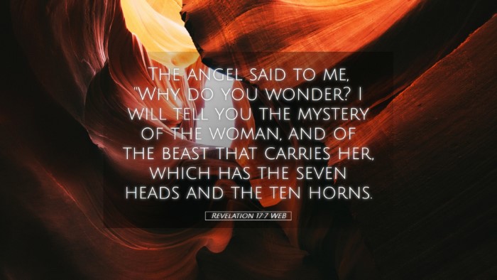 Picture 05 - Revelation 17:7 WEB Desktop Wallpaper - The angel said to me, 