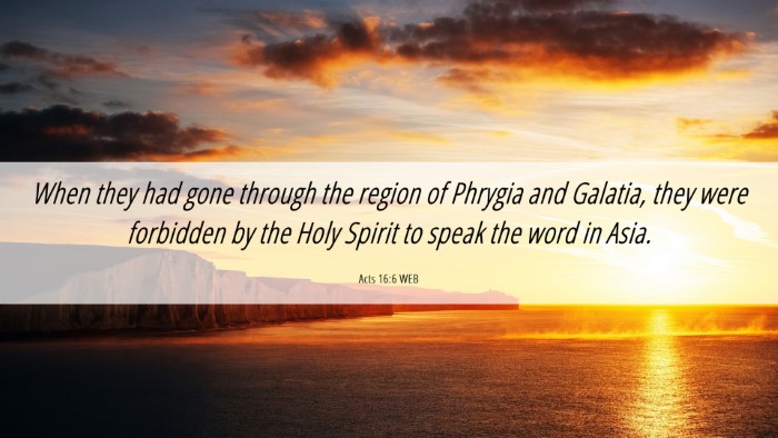 Picture 06 - Acts 16:6 WEB Desktop Wallpaper - When they had gone through the region of Phrygia - Desktop Bible Verse Wallpaper