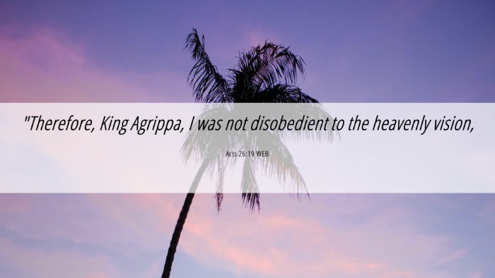 Picture 06 - Acts 26:19 WEB Desktop Wallpaper - 