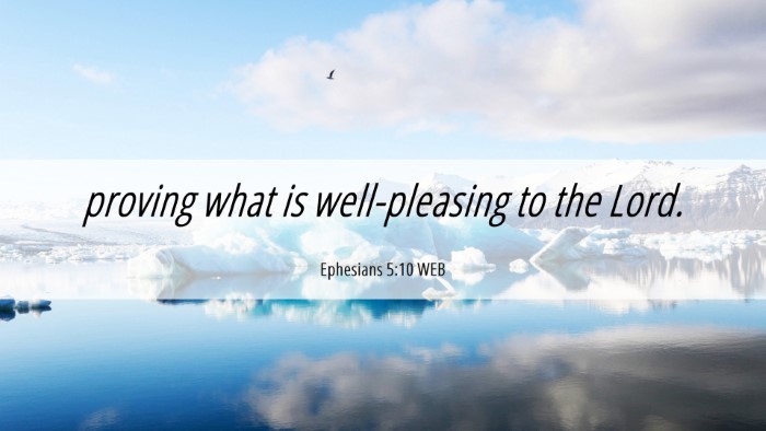 Picture 06 - Ephesians 5:10 WEB Desktop Wallpaper - proving what is well-pleasing to the - Desktop Bible Verse Wallpaper