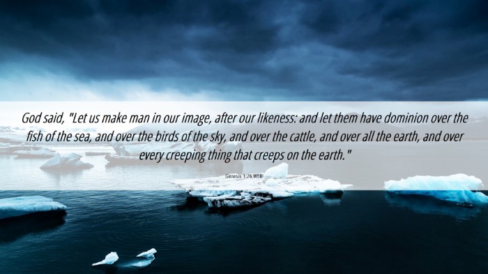 Picture 06 - Genesis 1:26 WEB Desktop Wallpaper - God said, 
