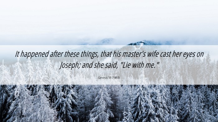 Picture 06 - Genesis 39:7 WEB Desktop Wallpaper - It happened after these things, that his master's - Desktop Bible Verse Wallpaper