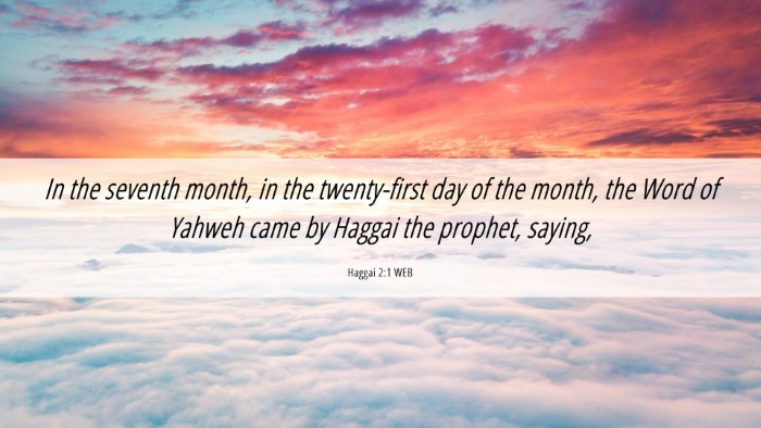 Picture 06 - Haggai 2:1 WEB Desktop Wallpaper - In the seventh month, in the twenty-first day of - Desktop Bible Verse Wallpaper