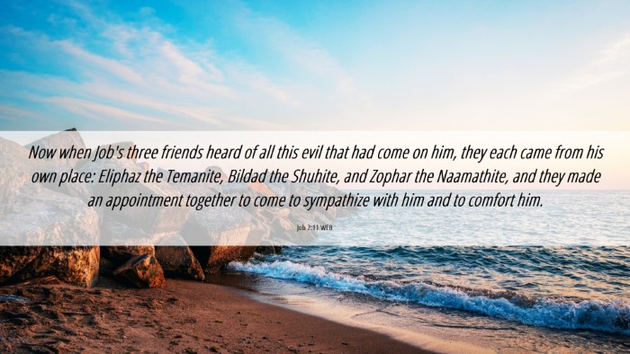 Picture 06 - Job 2:11 WEB Desktop Wallpaper - Now when Job's three friends heard of all this - Desktop Bible Verse Wallpaper