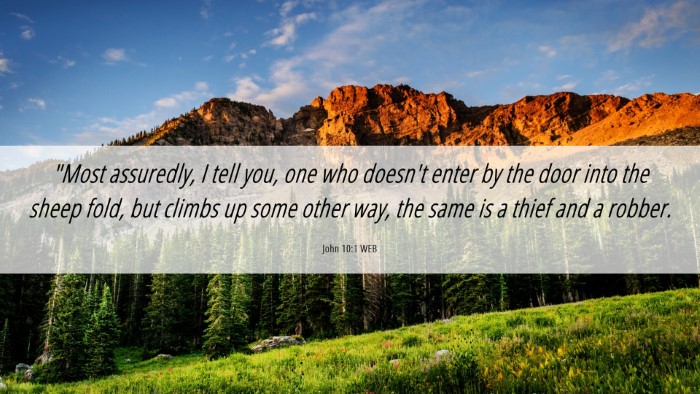 Picture 06 - John 10:1 WEB Desktop Wallpaper - 