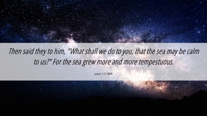 Picture 06 - Jonah 1:11 WEB Desktop Wallpaper - Then said they to him, 