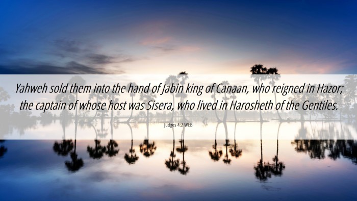 Picture 06 - Judges 4:2 WEB Desktop Wallpaper - Yahweh sold them into the hand of Jabin king of - Desktop Bible Verse Wallpaper