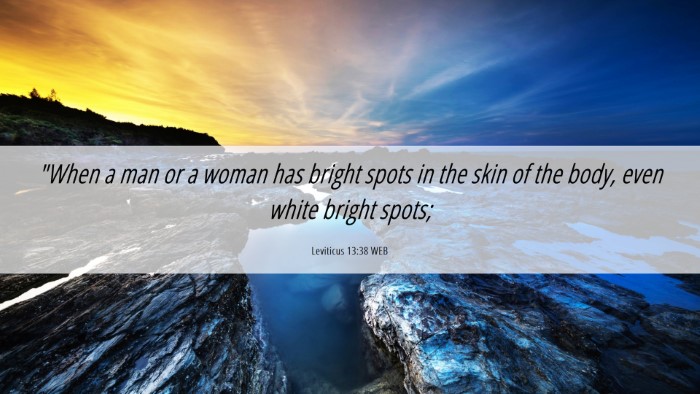 Picture 06 - Leviticus 13:38 WEB Desktop Wallpaper - 