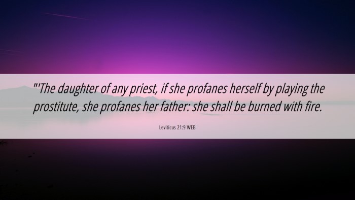 Picture 06 - Leviticus 21:9 WEB Desktop Wallpaper - 