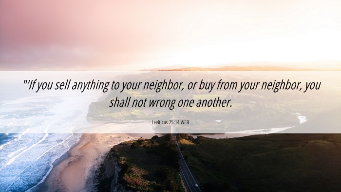 Picture 06 - Leviticus 25:14 WEB Desktop Wallpaper - 