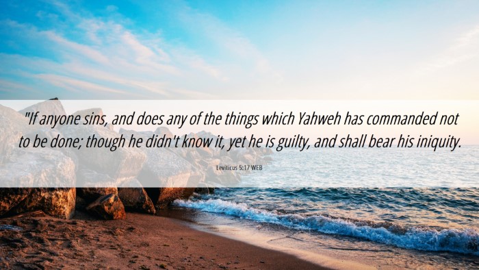 Picture 06 - Leviticus 5:17 WEB Desktop Wallpaper - 