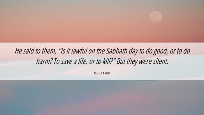 Picture 06 - Mark 3:4 WEB Desktop Wallpaper - He said to them, 