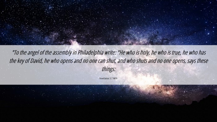 Picture 06 - Revelation 3:7 WEB Desktop Wallpaper - 