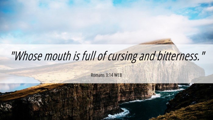 Picture 06 - Romans 3:14 WEB Desktop Wallpaper - 