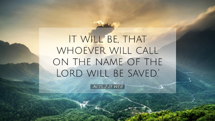 Picture 07 - Acts 2:21 WEB Desktop Wallpaper - It will be, that whoever will call on the name of - Desktop Bible Verse Wallpaper