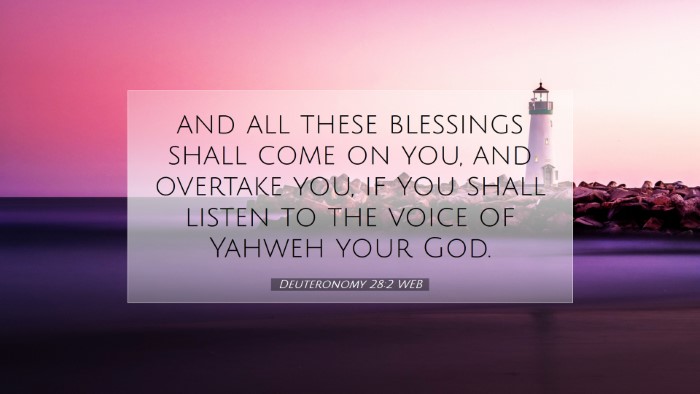 Picture 07 - Deuteronomy 28:2 WEB Desktop Wallpaper - and all these blessings shall come on you, and - Desktop Bible Verse Wallpaper