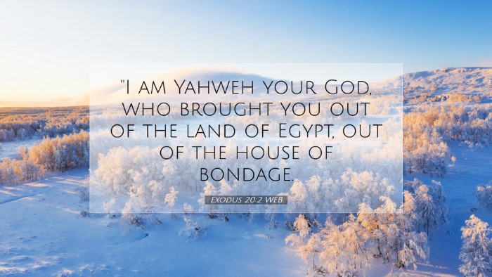 Picture 07 - Exodus 20:2 WEB Desktop Wallpaper - 