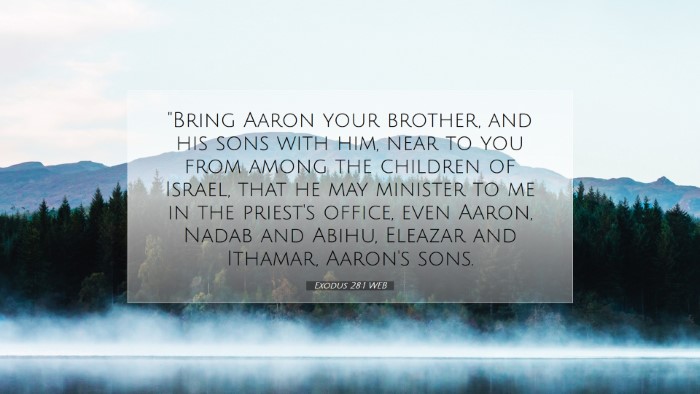 Picture 07 - Exodus 28:1 WEB Desktop Wallpaper - 