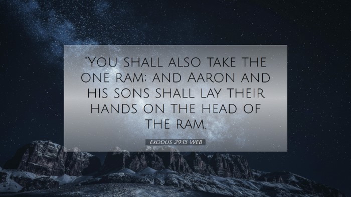 Picture 07 - Exodus 29:15 WEB Desktop Wallpaper - 