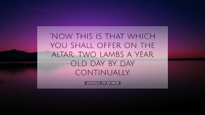 Picture 07 - Exodus 29:38 WEB Desktop Wallpaper - 